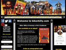 Tablet Screenshot of bikerbilly.com